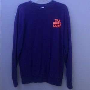The Night Shift Graphic Fleece
